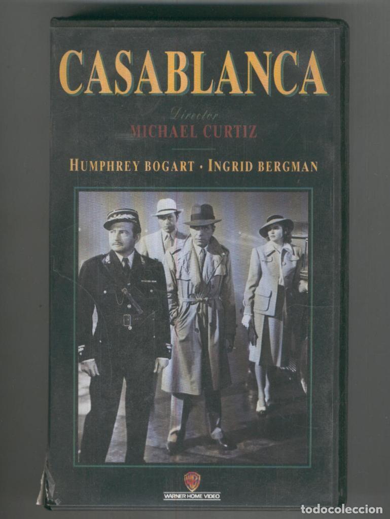 Cinema: VHS CINE: CASABLANCA - Michael Curtiz - Michael Curtiz