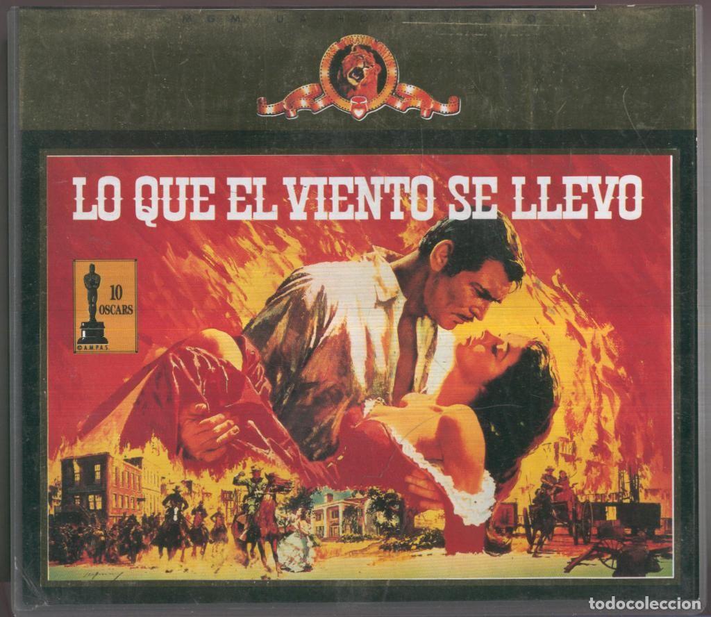 Kino: VHS Cine: LO QUE EL VIENTO SE LLEVO - Edicion Especial Caja Doble - Victor Fleming