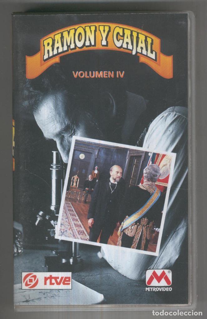 Cinema: VHS Serie: RAMON Y CAJAL, Volumen IV - (Serie RTVE) - RTVE