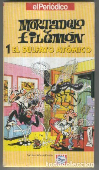 Cine: VHS Animacion: MORTADELO Y FILEMON No.01 - El Sulfato Atomico (El Periodico) - Francisco Iba&ntilde;ez