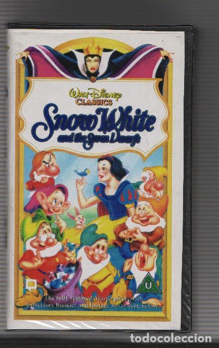 Kino: Pelicula VHS: BLANCANIEVES Y LOS SIETE ENANITOS - Walt Disney