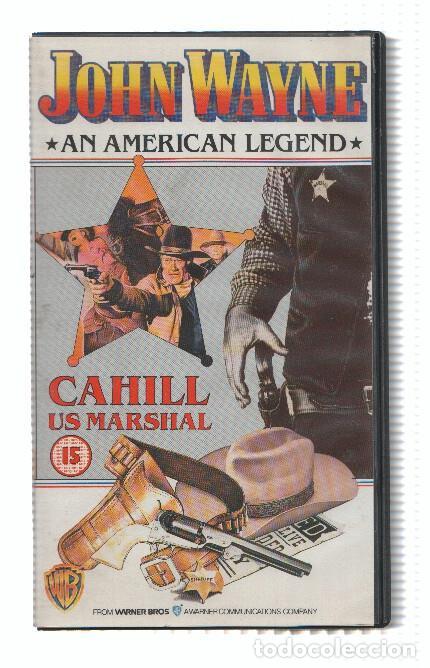 Cine: Pelicula VHS: CAHILL US MARSHALL - John Wayne, an American Legend - Andrew V. McLaglen