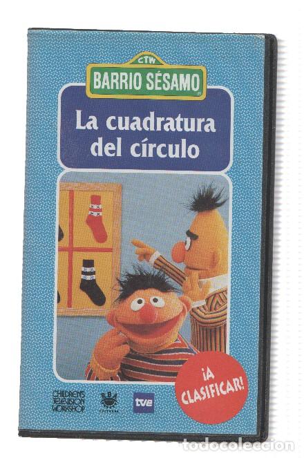 Cine: Serie VHS: BARRIO SESAMO, Numero 15: LA CUADRATURA DEL CIRCULO - SESAME WORKSHOP /TVE