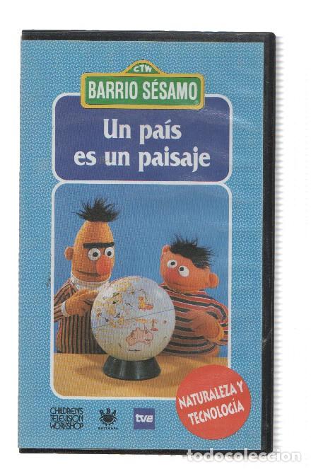 Cine: Serie VHS: BARRIO SESAMO, Numero 27: UN PAIS ES UN PAISAJE - SESAME WORKSHOP /TVE