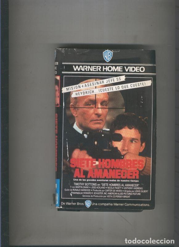 Cinema: Video VHS. Siete hombres al amanecer - Jack Kirby-John Buscema.John Byrne, etc