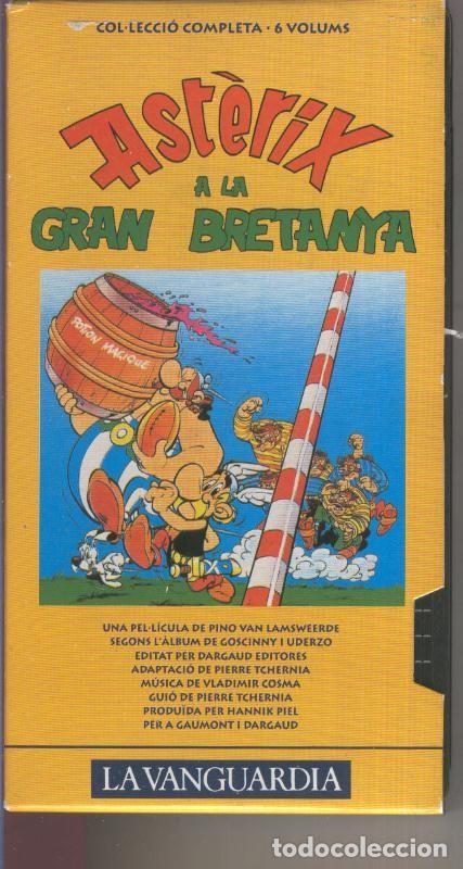 Cine: VIDEO VHS: Asterix numero 03: a la Gran Bretanya - Varios