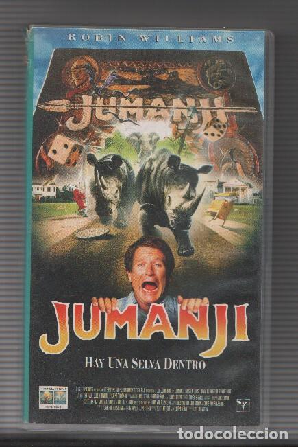 Cinema: Pelicula VHS: JUMANJI - Robin Williams - Joe Johnston