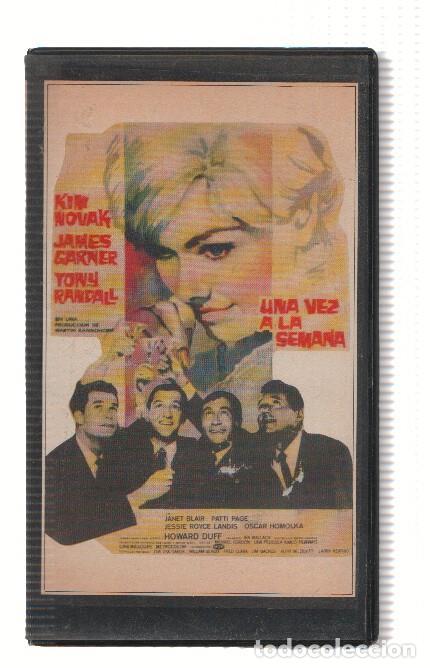 Cinema: Pelicula VHS: UNA VEZ A LA SEMANA - Howard Duff - Howard Duff