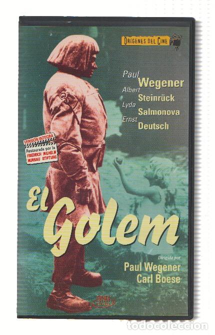 Cinema: Pelicula VHS: Origenes del Cine: EL GOLEM - Paul Wegener - Paul Wegener y Carl Boese