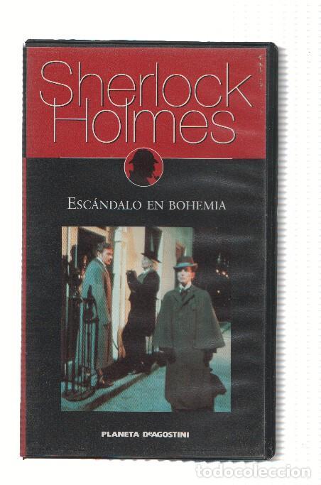 Cine: Pelicula VHS: Coleccion Sherlock Holmes Planeta: ENSCANDALO EN BOHEMIA - Paul Annett