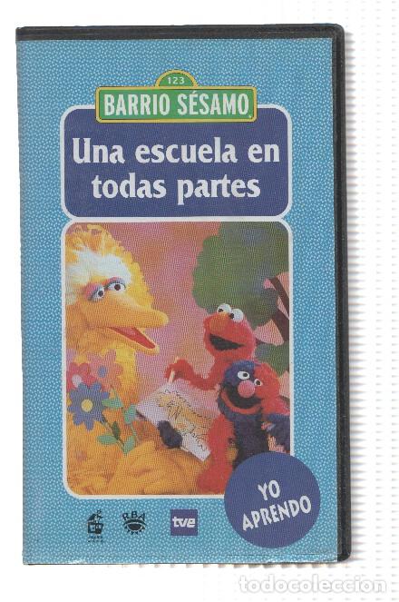 Cine: Serie VHS: BARRIO SESAMO, Numero 07: UNA ESCUELA EN TODAS PARTES - SESAME WORKSHOP /TVE