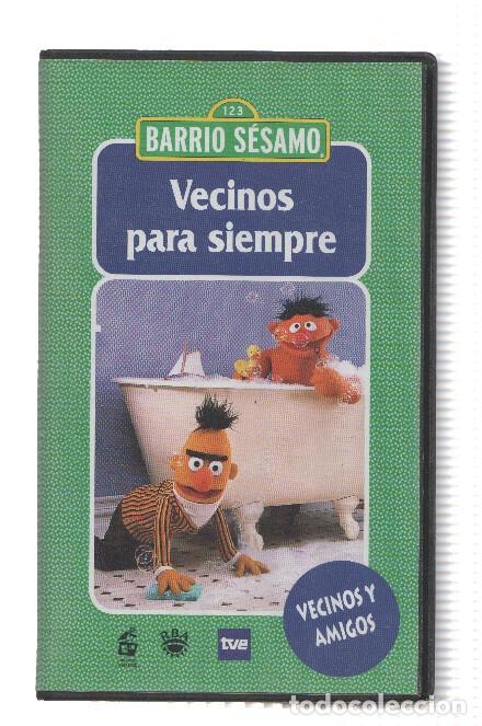 Cine: Serie VHS: BARRIO SESAMO, Numero 17: VECINOS PARA SIEMPRE - SESAME WORKSHOP /TVE