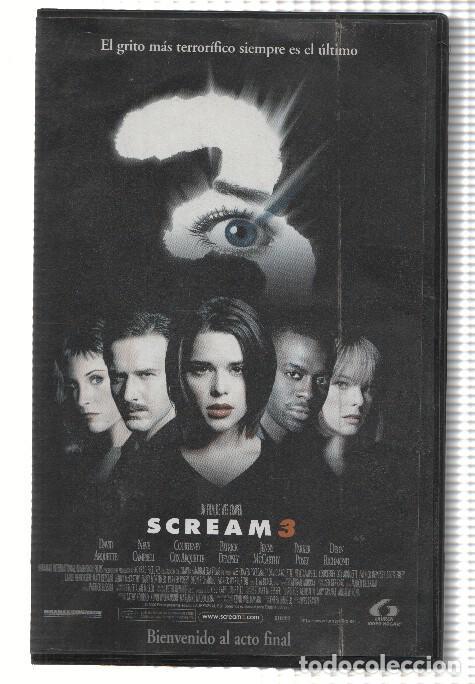 Cinema: Cine VHS: SCREAM 3 - Neve Campbell - Wes Craven