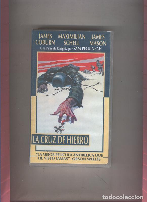 Cinema: Video VHS: La cruz de hierro (James Coburn-James Mason) - Varios