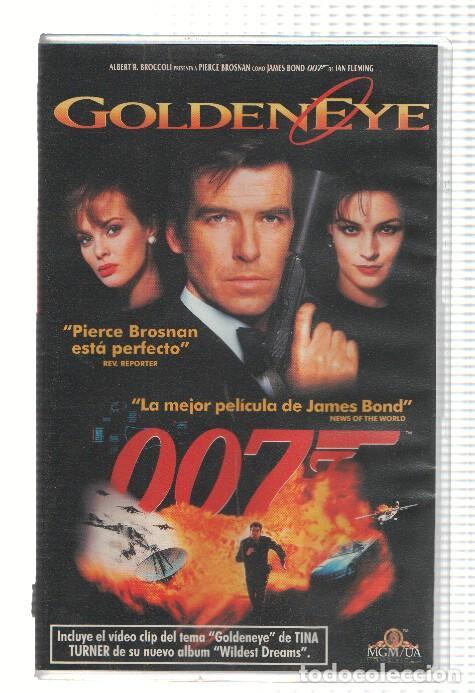 Cin&eacute;ma: Cine VHS: 007 James Bond: GOLDENEYE - Pierce Brosnan - Martin Campbell