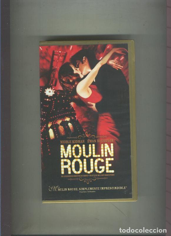 Kino: Video VHS: Moulin Rouge (Nicole Kidman-Ewan McGregor) - Varios