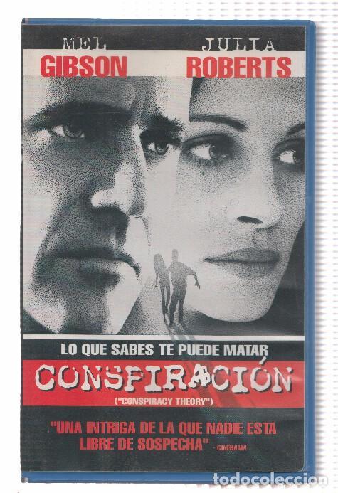 Cine: Cine VHS: CONSPIRACION - Mel Gibson, Julia Roberts - Richard Donner