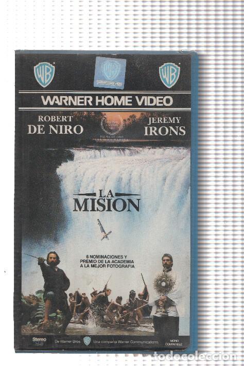 Cinema: VHS-Cine: LA MISION - Robert De Niro, Jeremy Irons - Robert Bolt
