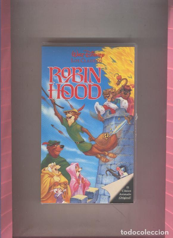 Cine: Video VHS: Walt Disney Los Clasicos: Robin Hood - Varios
