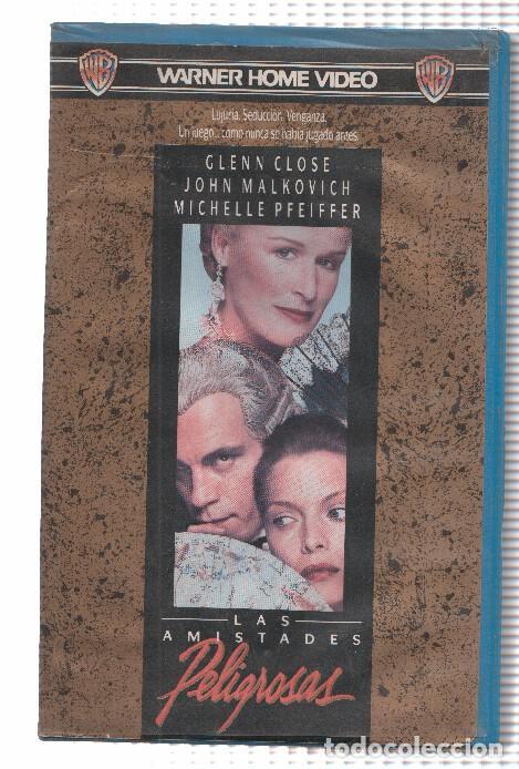 Cinema: VHS-Cine: LAS AMISTADES PELIGROSAS - Glenn Close, John Malkovich - Stephen Frears