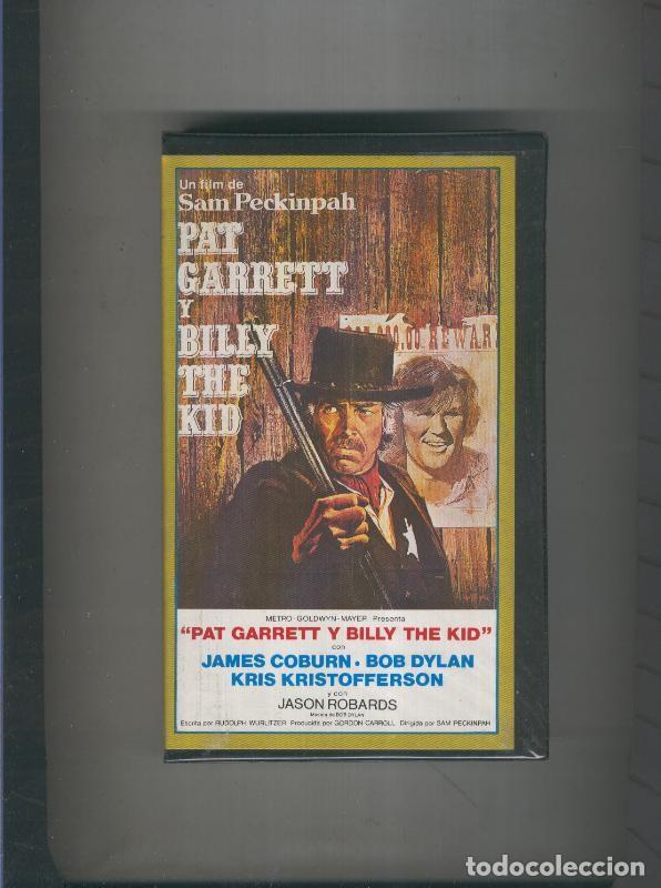 Cine: Video VHS: Pat Garrett y Bily the Kid (James Coburn-Bob Dylan) - Varios