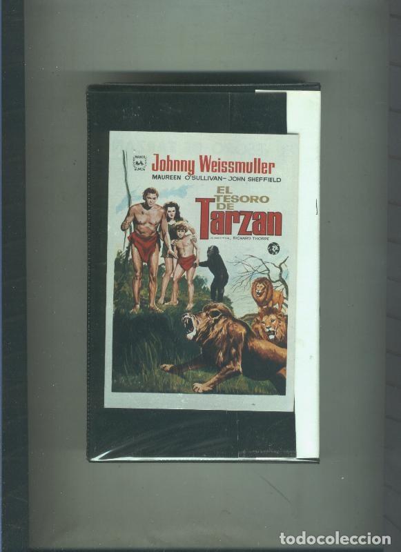 Cinema: Video VHS: El tesoro de Tarzan (Johnny Weissmuller) - Varios