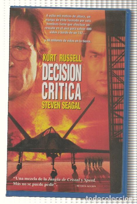 Cinema: VHS-Cine: DECISION CRITICA - Kurt Russell, Steven Seagal - Stuart Baird