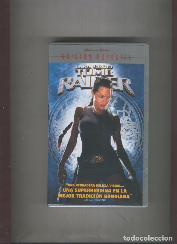 Cine: Video VHS: Lara Croft Tomb Raider (Angelina Jolie) - Varios