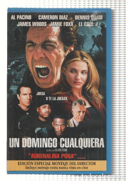 Cinema: VHS-Cine: UN DOMINGO CUALQUIERA - Al Pacino - Oliver Stone