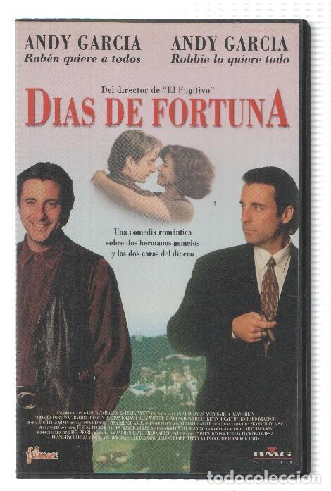 Cinema: VHS-Cine: DIAS DE FORTUNA - Andy Garcia (BMG 1996) - Andrew Davis
