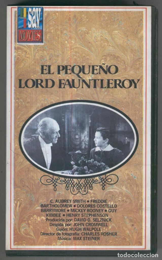 Cine: VHS Cine: EL PEQUE&Ntilde;O LORD FAUTLEROY - John Cromwell - John Cromwell
