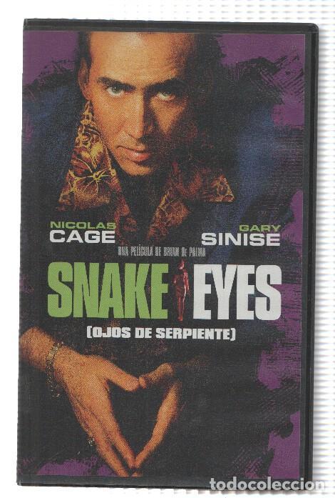 Cinema: VHS-Cine: SNAKE EYES - Nicolas Cage, Gary Sinise (Touchstone 1999) - Brian De Palma