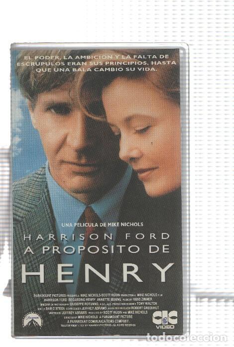 Cin&eacute;ma: VHS-Cine: A PROPOSITO DE HENRY - Harrison Ford (CIC 1992) - Mike Nichols
