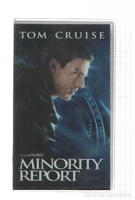Cinema: VHS-Cine: MINORITY REPORT - Tom Cruise (FOX 2002) - Steven Spielberg