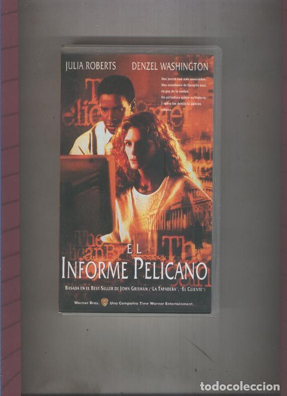 Cine: Video VHS: El informe Pelicano con Julia Roberts y Denzel Washington - Varios