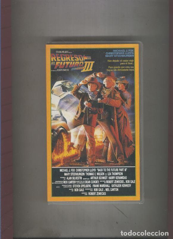 Cine: Video VHS: Regreso al futuro III con Michael J.Fox - Varios