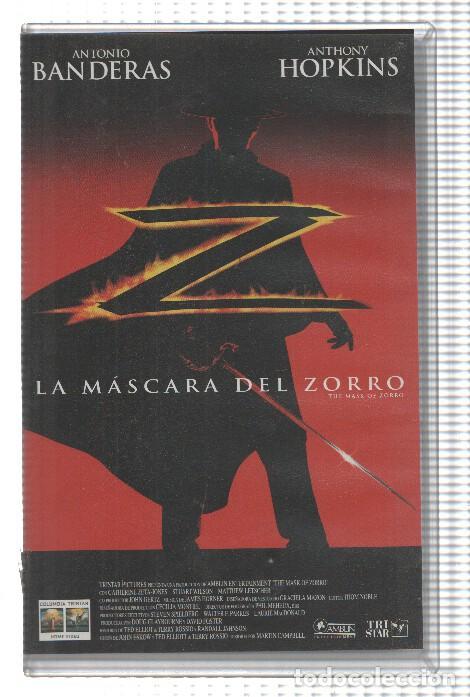 Kino: VHS-Cine: LA MASCARA DEL ZORRO - Antonio Banderas (Columbia 1998) - Martin Campbell
