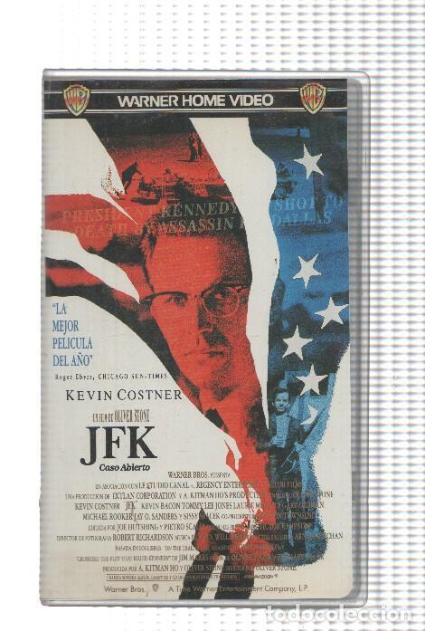Cinema: VHS-Cine: JFK, CASO ABIERTO - Kevin Costner (Warner 1991) - Oliver Stone