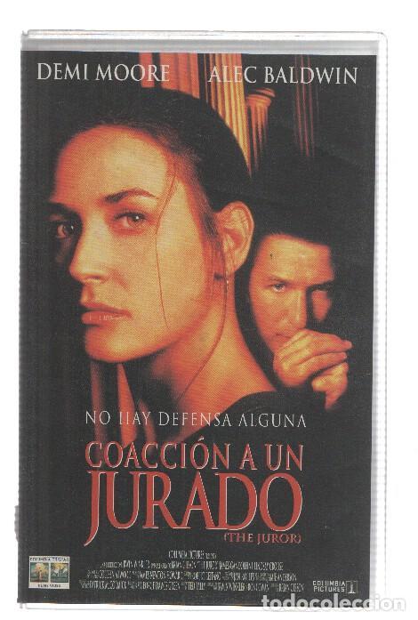Cinema: VHS-Cine: COACCION A UN JURADO - Demi Moore, Alec Baldwin (Columbia 1996) - Brian Gibson