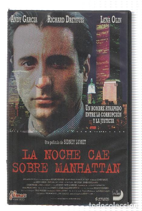Cinema: VHS-Cine: LA NOCHE CAE SOBRE MANHATTAN - Andy Garcia, Richard Dreyfuss (Filmax 1997) - Sidney Lumet