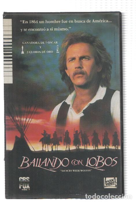 Cinema: VHS-Cine: BAILANDO CON LOBOS - Kevin Costner (Fox 1991) - Kevin Costner