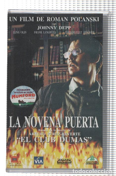 Cine: VHS-Cine: LA NOVENA PUERTA - Johnny Depp (Buena Vista 1999) - Roman Polanski