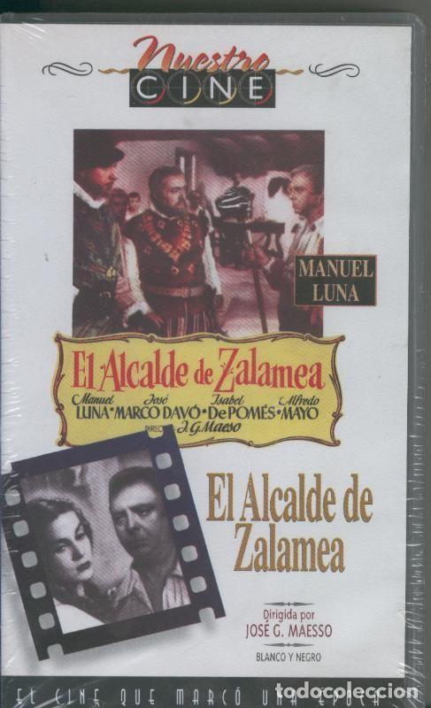 Cinema: Video VHS: El alcalde de Zalamea: Manuel Luna,etc - Jose G.Maesso