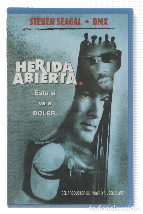 Kino: VHS-Cine: HERIDA ABIERTA - Steven Seagal (Warner 2001) - Andrzej Bartkowiak