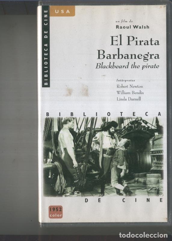 Cine: VIDEO VHS: El pirata Barbanegra - VARIOS