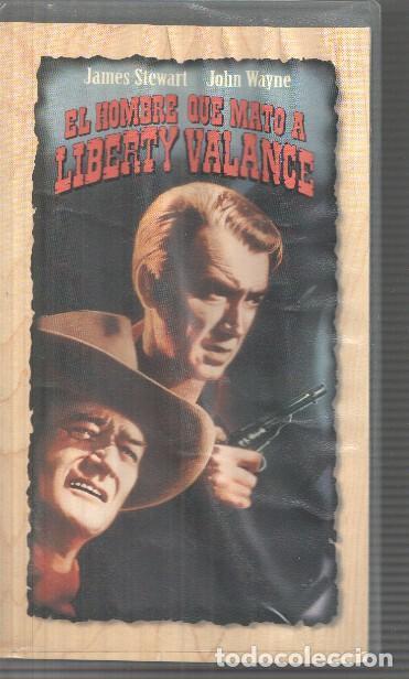Kino: VHS: El honbre que mato a Liberty Valance con James Stewat, John Wayne y Lee Marvin
