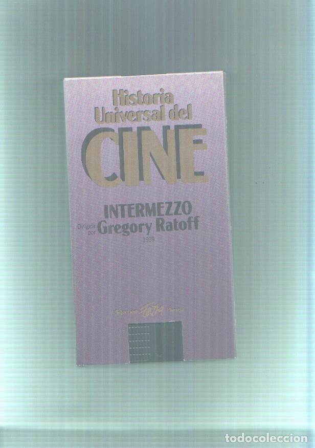 Kino: VIDEO VHS: Historia Universal del Cine: Intermezo - Gregory Ratoff
