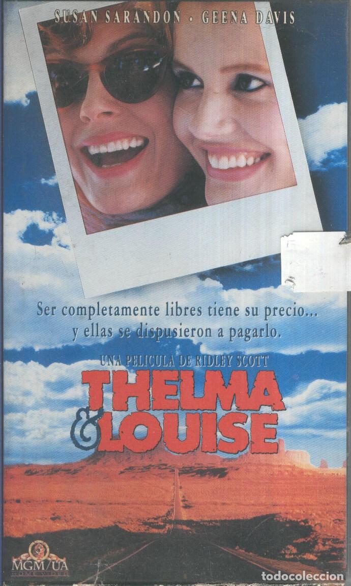 Cin&eacute;ma: Video VHS: Thelma y Louise. ESPA&Ntilde;OL - Ridley Scott