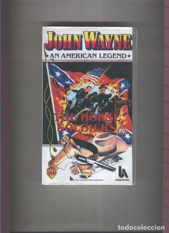 Cine: Video VHS: John Wayne An American Legend: The Horse Soldiers - Varios