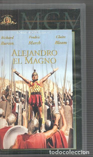 Kino: VHS: Alejandro el Magno con Richard Burton, Fredric March y Clarie Bloom